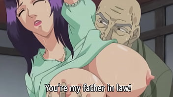 MILF Seduces by her Father-in-law — Uncensored Hentai [Subtitled]